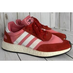 adidas Red and Pink Athletic Shoes